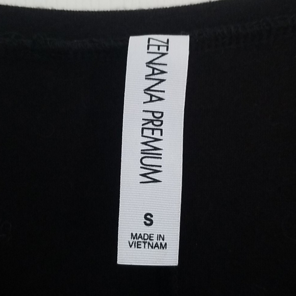 Black v neck mid length dress with pockets Small - Picture 3 of 4